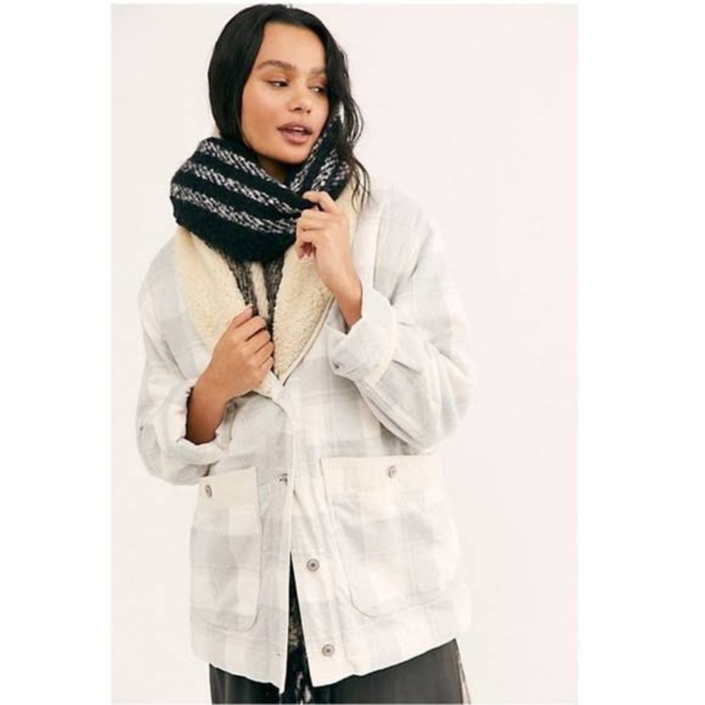 Free People Woodlands Plaid Jacket - Fall Shacket